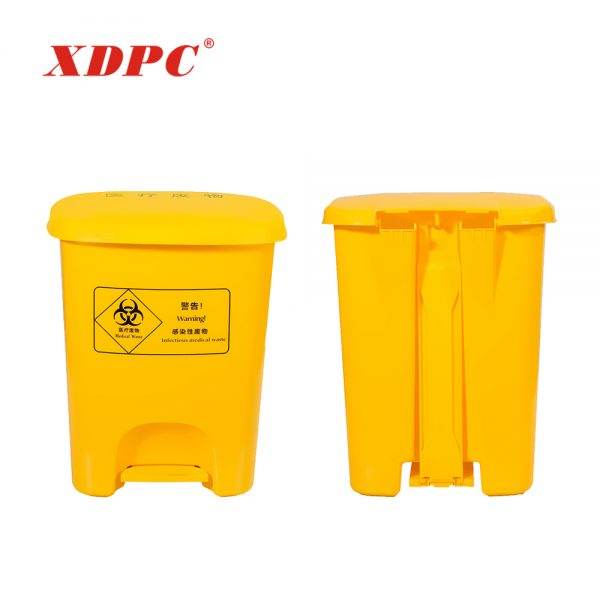 Plastic dustbin 30 liter with pedal