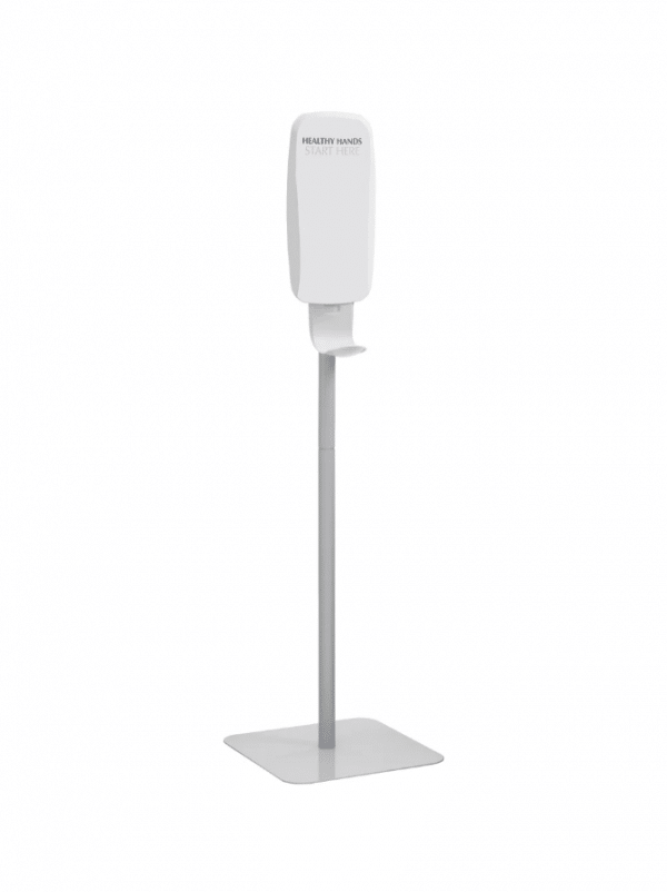 PURELL 2424-DS Floor Stand for TFX Touch Free Instant Hand Sanitizing Dispenser, Light Gray