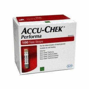 Accu Chek PERFORMA 100 Diabetes Glucose Test Strips