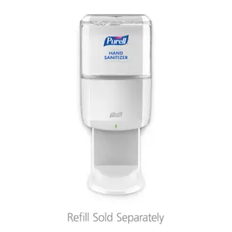 PURELL® ES6 Hand Sanitizer Dispenser White Touch-Free Dispenser for PURELL® ES6 1200 mL Hand Sanitizer Refills
