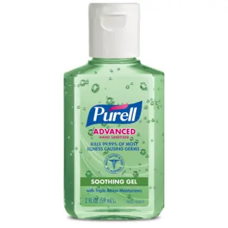 PURELL® Advanced Hand Sanitizer Soothing Gel 59ml With Aloe - Portable Flip Cap Bottle