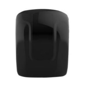 Wall mounted plastic auto cut hand roll paper dispenser – BLACK